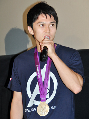 『アベンジャーズ』大ヒット記念トークイベント（フェンシング・千田健太）