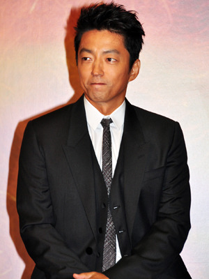 NHKプレミア「火怨・北の英雄 アテルイ伝」記者会見での大沢たかお