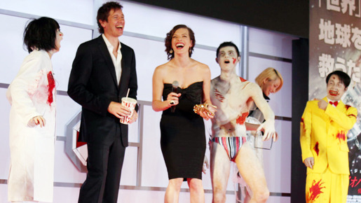 『バイオハザードV：リトリビューション』ミラ・ジョヴォヴィッチ来日＠ワールド・プレミア