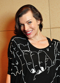 『バイオハザードV：リトリビューション』ミラ・ジョヴォヴィッチ／photo：Naoki Kurozu