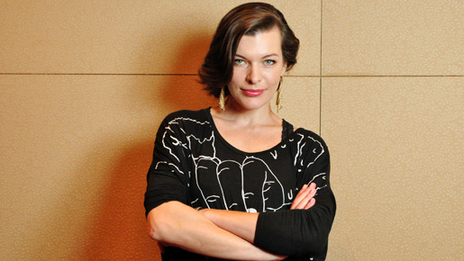 『バイオハザードV：リトリビューション』ミラ・ジョヴォヴィッチ／photo：Naoki Kurozu