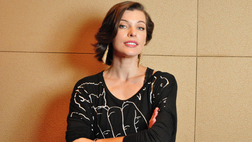 『バイオハザードV：リトリビューション』ミラ・ジョヴォヴィッチ／photo：Naoki Kurozu