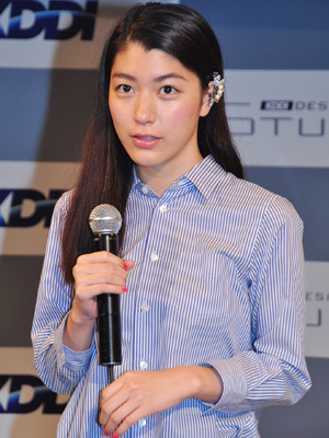 auビデオパスドラマ第一弾「コレカラ」成海璃子＆温水洋一トークショー