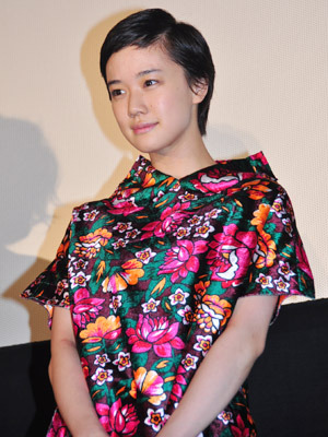 『ヴァンパイア』初日舞台挨拶（岩井俊二監督＆蒼井優）