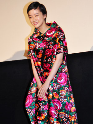 『ヴァンパイア』初日舞台挨拶（岩井俊二監督＆蒼井優）