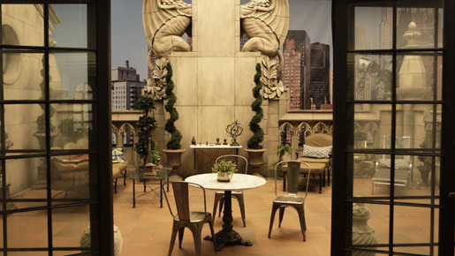 「ホワイトカラー」現場レポート　ニールの部屋 -(C) PATRICK HARBRON