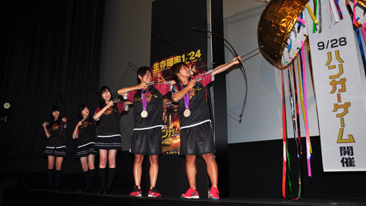 『ハンガー・ゲーム』ジャパン・プレミア