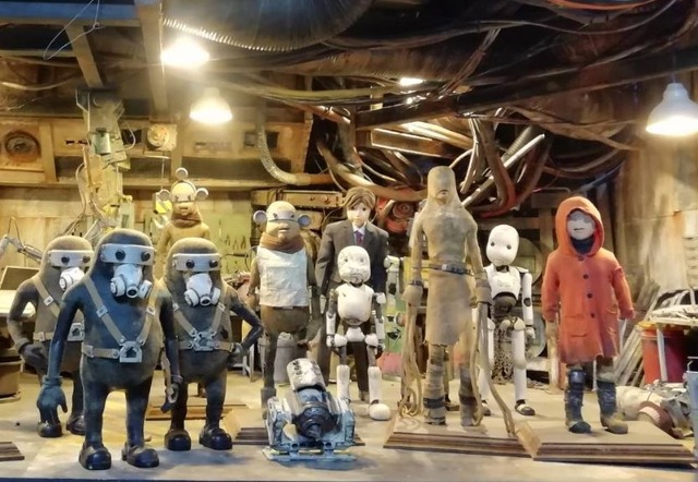 『JUNK HEAD』人形展示（C）2021 MAGNET/YAMIKEN