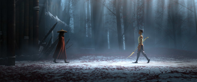 『ラーヤと龍の王国』(C)2021 Disney. All Rights Reserved. (C)2021 Disney and its related entities
