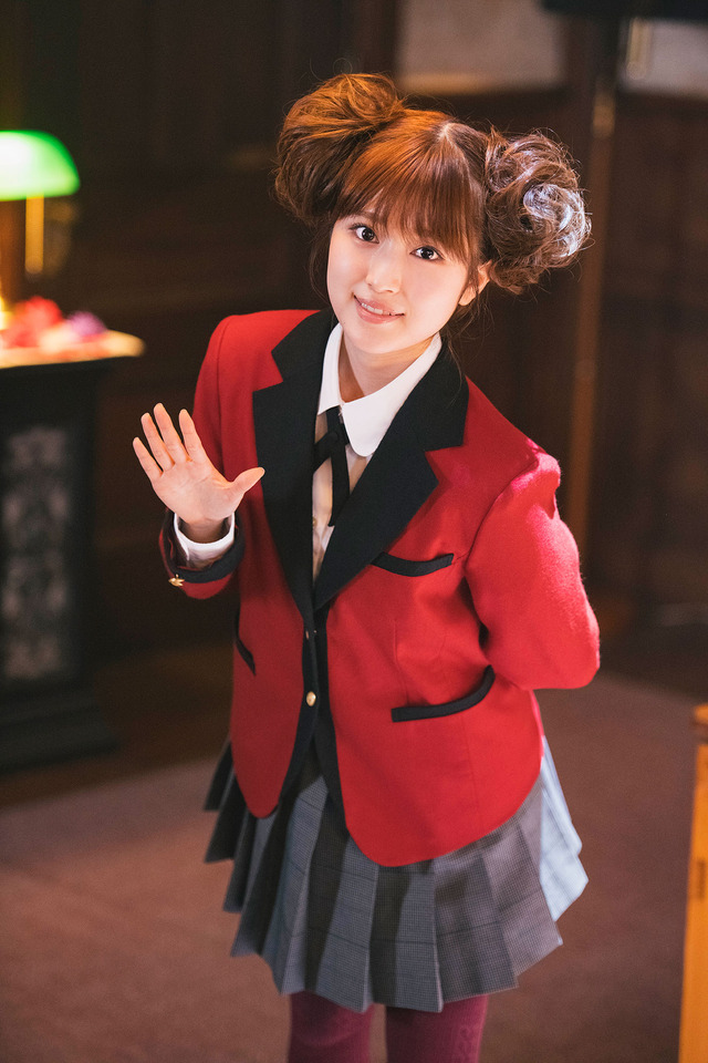 愛浦心（福本莉子）「賭ケグルイ双」（C）河本ほむら・尚村透・斎木桂／SQUARE ENIX（C）2021 ドラマ「賭ケグルイ双」製作委員会