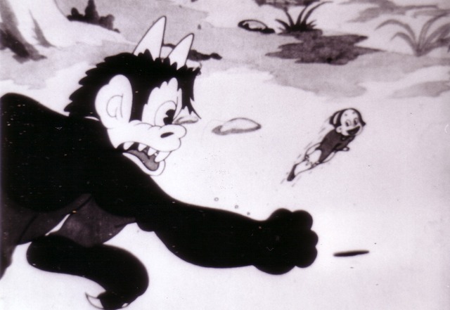 一寸法師「ちび助物語」 写真提供：マツダ映画社