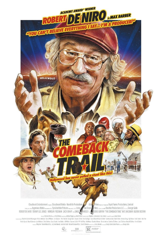 『カムバック・トゥ・ハリウッド！！』ポストカード　(C) 2020 The Comeback Trail, LLC All rights Reserved