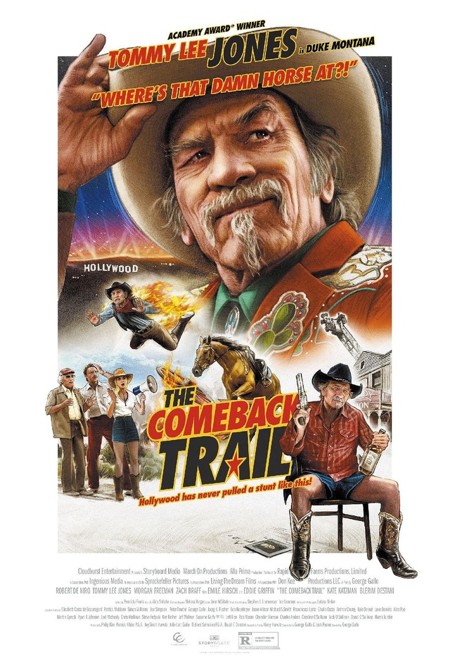 『カムバック・トゥ・ハリウッド！！』ポストカード　(C) 2020 The Comeback Trail, LLC All rights Reserved