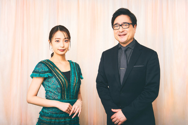 宇垣美里&ジョン・カビラ「生中継!第93回アカデミー賞授賞式」/photo:Jumpei Yamada