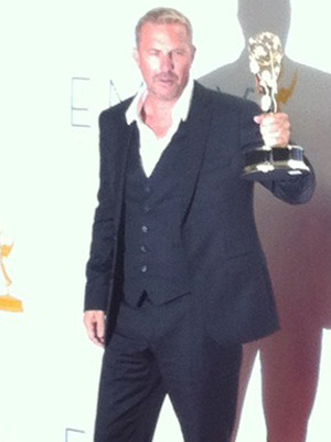 第64回エミー賞　ケビン・コスナー photo：Lisle Wilkerson