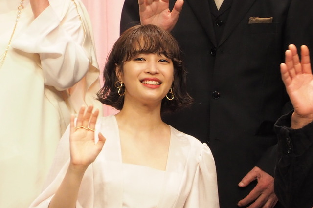 広瀬すず『いのちの停車場』完成披露試写会