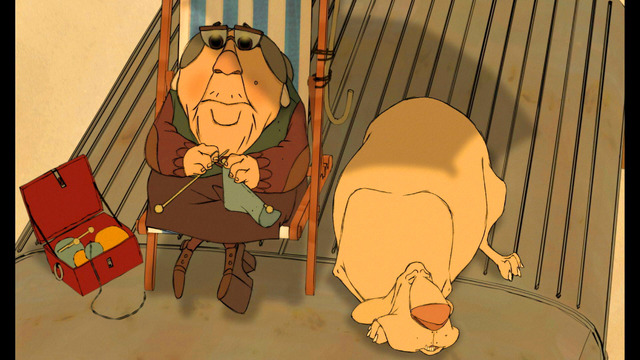 『ベルヴィル・ランデブー』（C）Les Armateurs / Production Champion Vivi Film / France 3 Cinema / RGP France / Sylvian Chomet