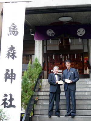 『カラスの親指』大ヒット祈願イベント＠烏森神社