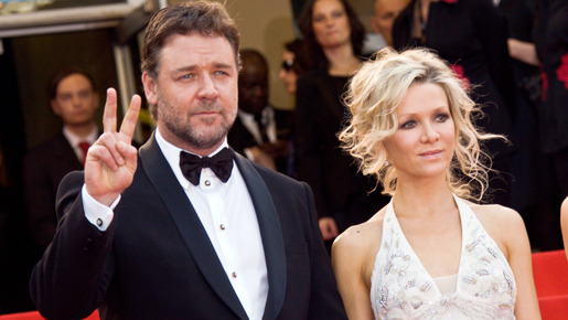 第63回カンヌ国際映画祭に夫婦揃って出席したラッセル・クロウ＆ダニエル・スペンサー -(C) Chris Ashford／Camera Press／AFLO