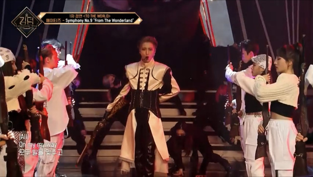 ATEEZ「KINGDOM : LEGENDARY WAR」（C）AbemaTV,Inc.