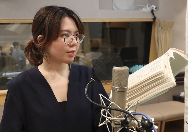 『竜とそばかすの姫』アフレコ(C)2021 スタジオ地図