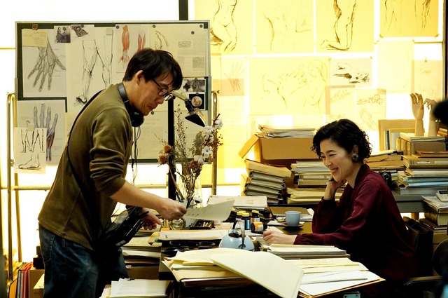 メイキング写真『Arc アーク』(c)2021映画『Arc』製作委員会