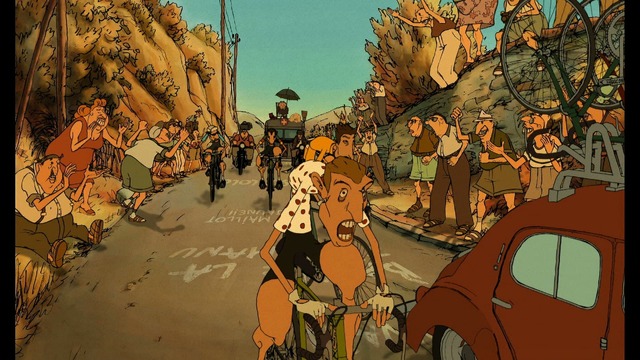 『ベルヴィル・ランデブー』　(C) Les Armateurs / Production Champion Vivi Film / France 3 Cinéma / RGP France / Sylvain Chomet