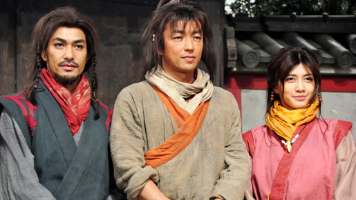 NHKドラマ「アテルイ伝」現場会見