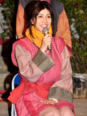 NHKドラマ「アテルイ伝」現場会見