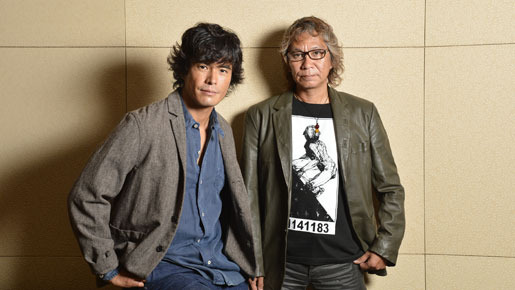 『悪の教典』伊藤英明＆三池崇史監督／photo：Yoshio Kumagai