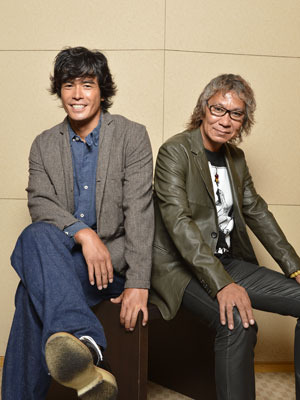 『悪の教典』伊藤英明＆三池崇史監督／photo：Yoshio Kumagai