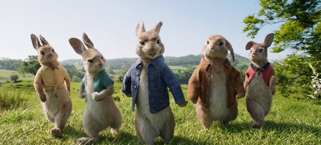 『ピーターラビット』（C） 2018 Columbia Pictures Industries, Inc., 2.0 Entertainment Financing, LLC and MRC II Distribution Company L.P. All Rights Reserved. | PETER RABBIT and all associated characters TM & （C） Frederick Warne & Co Limited.