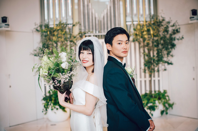 結婚式オフショット「私たち結婚しました」