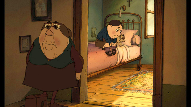 『ベルヴィル・ランデブー』（C）Les Armateurs / Production Champion Vivi Film / France 3 Cinema / RGP France / Sylvian Chomet