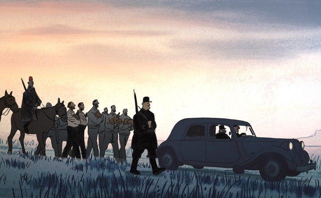 『ジュゼップ　戦場の画家』　（C）Les Films d'Ici Mediterranee - France 3 Cinema - Imagic Telecom - Les Films du Poisson Rouge - Lunanime - Promenons nous-dans les bois - Tchack - Les Fees Speciales - In Efecto - Le Memorial du Camp de Rivesaltes - Les Films d'Ici - Upside Films 2020