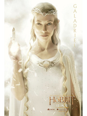 『ホビット 思いがけない冒険』ガラドリエル -(C) 2011 WARNER BROS. ENTERTAINENT INC. AND LEGENDARY PICTURES