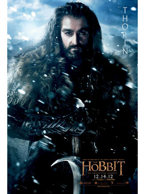 『ホビット 思いがけない冒険』トーリン -(C) 2011 WARNER BROS. ENTERTAINENT INC. AND LEGENDARY PICTURES