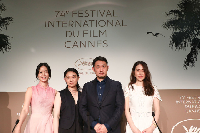 『ドライブ・マイ・カー』第74回カンヌ国際映画祭 記者会見(C) Kazuko WAKAYAMA