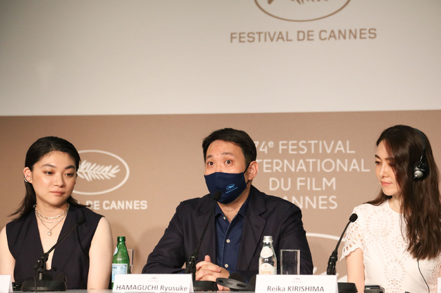 『ドライブ・マイ・カー』第74回カンヌ国際映画祭　記者会見(C) Kazuko WAKAYAMA