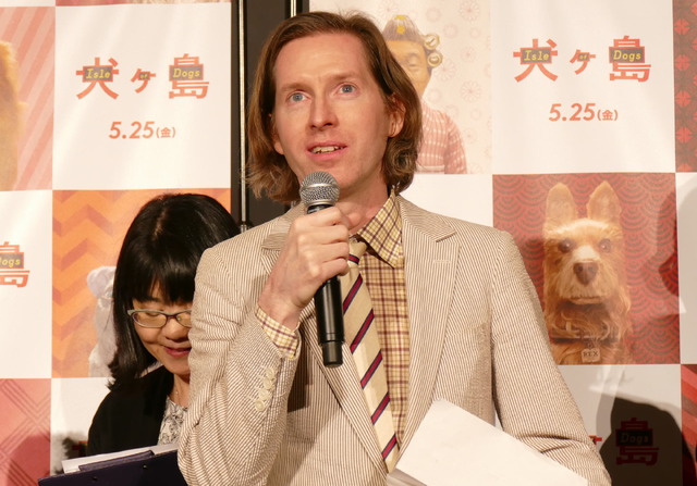 『犬ヶ島』来日記念舞台挨拶にて