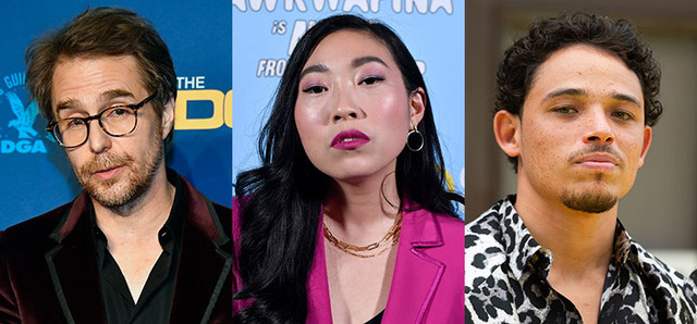 サム・ロックウェル、オークワフィナ、アンソニー・ラモス (C) Getty Images