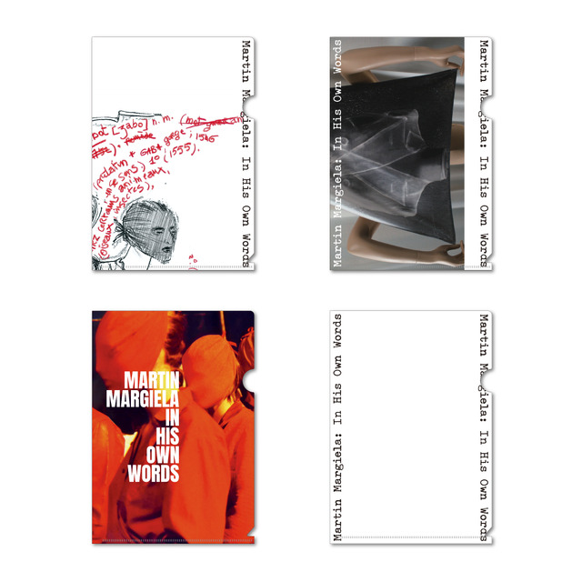 『マルジェラが語る“マルタン・マルジェラ”』クリアファイル　 (C)  2019 Reiner Holzemer Film – RTBF – Aminata Productions