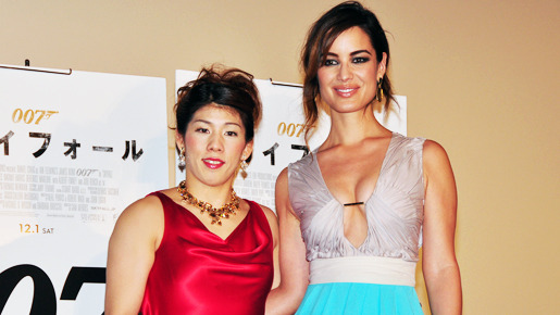『007　スカイフォール』ジャパン・プレミア（ベレニス・マーロウ＆吉田沙保里）