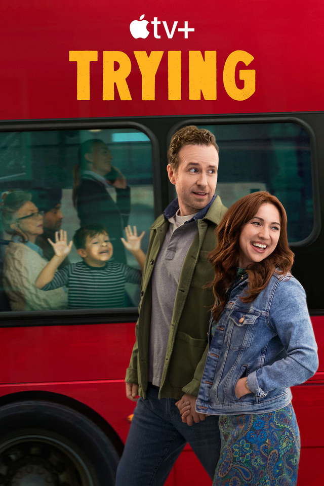 「Trying～親になるステップ～」キービジュアル／Apple TV+