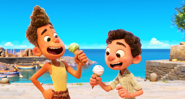 『あの夏のルカ』（C）2021 Disney/Pixar
