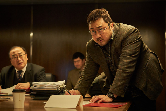 マ・ドンソク『白頭山大噴火』(c)2019 CJ ENM CORPORATION, DEXTER STUDIOS & DEXTER PICTURES ALL RIGHTS RESERVED