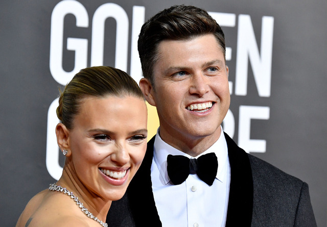 スカーレット・ヨハンソン＆コリン・ジョスト Photo-by-Frazer-Harrison-Getty-Images