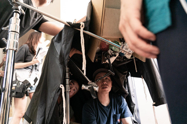 『恋の病 ～潔癖なふたりのビフォーアフター～』メイキング（C）2020 Activator Marketing Company / MAN MAN ER CO., LTD / Taiwan Mobile Co., Ltd.