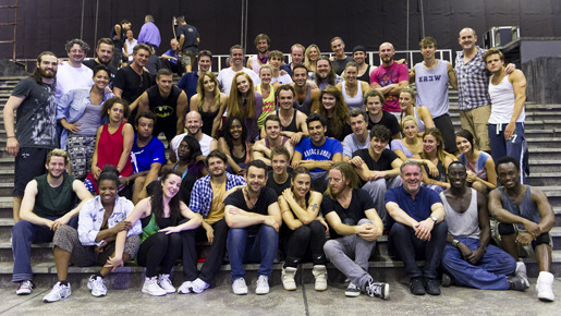 『ジーザス・クライスト＝スーパースター』リハーサル風景