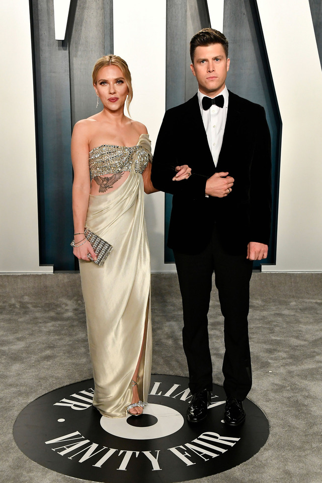 スカーレット・ヨハンソン＆コリン・ジョスト Photo-by-Frazer-Harrison-Getty-Images